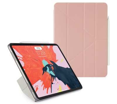 Pipetto Origami Luxe Folio iPad Pro 11 inch hoesje Roze