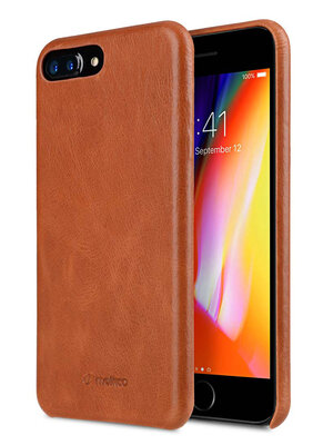 Melkco Leather backcover iPhone 8 Plus hoesje Bruin