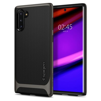 Spigen Neo Hybrid Galaxy Note 10 hoesje Gun Metal