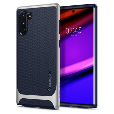 Spigen Neo Hybrid Galaxy Note 10 hoesje Zilver