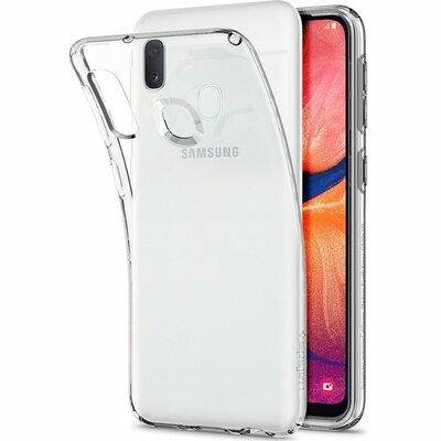 Spigen Liquid Crystal Galaxy A20E hoesje Doorzichtig