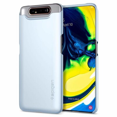 Spigen Thin Fit Galaxy A80 hoesje Wit