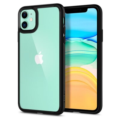 Spigen Ultra Hybrid iPhone 11 hoesje Zwart