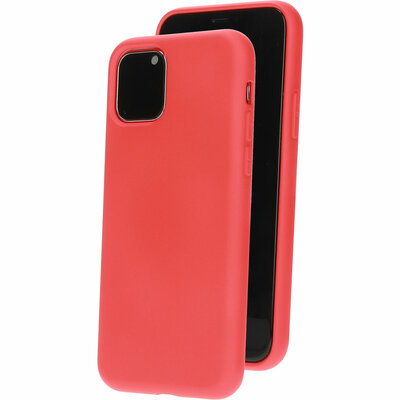 Mobiparts Silicone iPhone 11 Pro hoesje Rood