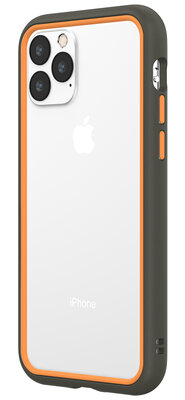 Rhinoshield CrashGuard NX iPhone 11 Pro bumper hoesje Grijs Oranje