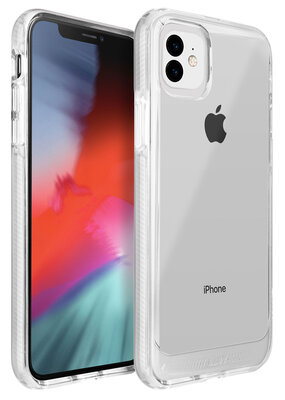 LAUT Fluro Crystal iPhone 11 hoesje Doorzichtig