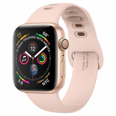 Spigen Air Fit Apple Watch 44 mm bandje Roze