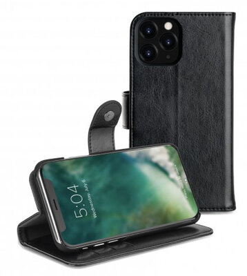 Xqisit Wallet Eman 2 in 1 iPhone 11&nbsp;Pro Max hoes Zwart