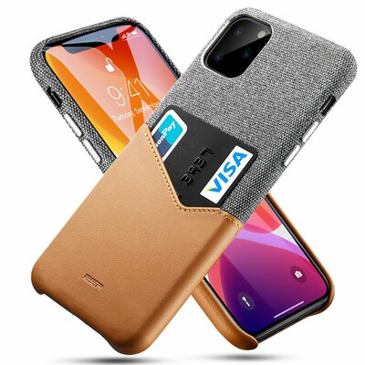 ESR Metro Wallet iPhone 11 Pro Max hoes Bruin
