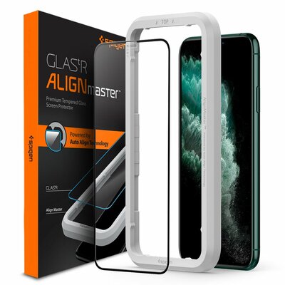 Spigen Edge to Edge Align iPhone 11 Pro Max Glass screenprotector
