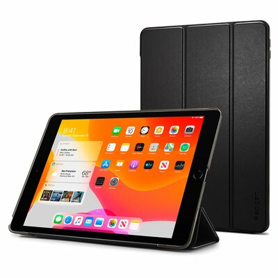 Spigen Smart Fold&nbsp;iPad 2019 10,2 inch hoejse Zwart