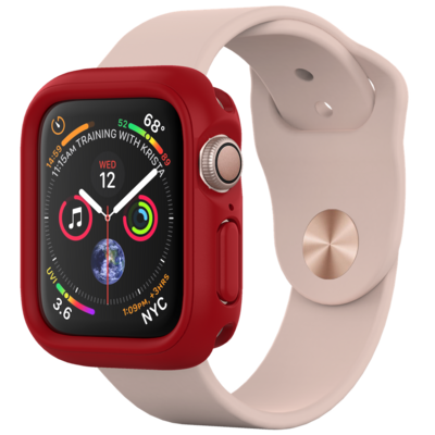 Rhinoshield CrashGuard NX Apple Watch 44 mm hoesje Rood