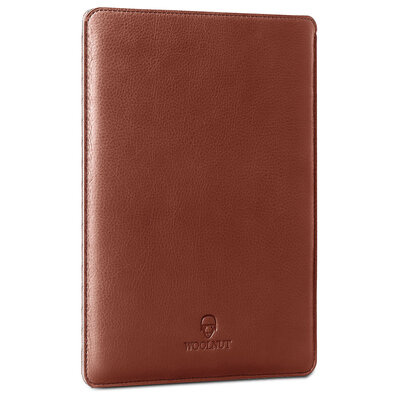 Woolnut Leather sleeve iPad Pro 12,9 inch hoesje Bruin