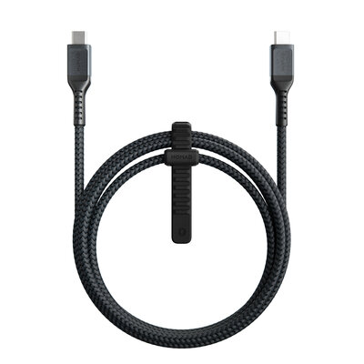 Nomad USB-C Kevlar 100 watt 1,5 meter kabel Zwart