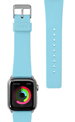 LAUT Huex Pastel Apple Watch 44 mm bandje Blauw