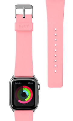 LAUT Huex Pastel Apple Watch 44 mm bandje Roze