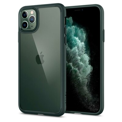 Spigen Ultra Hybrid iPhone 11 Pro hoesje Groen