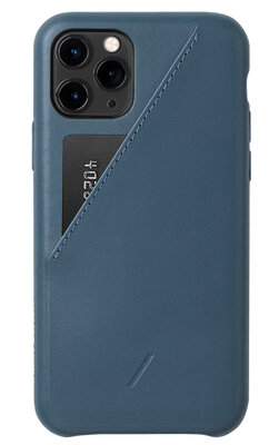 Native Union Clic Card iPhone 11 Pro hoesje Indigo