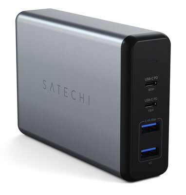 Satechi Pro USB-C oplader 108 watt Travel&nbsp;Charger Grijs