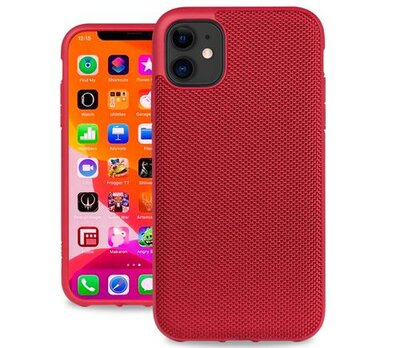 Evutec Nylon iPhone 11 hoesje Rood