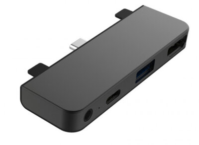 HyperDrive USB-C Mobile iPad Pro 4 in 1 hub met HDMI Grijs