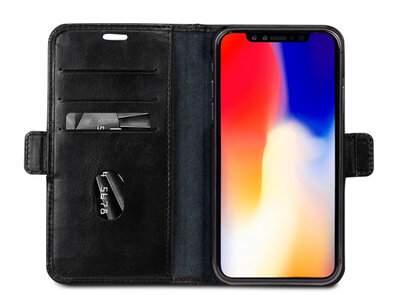 dbramante1928 Ordrup iPhone XR Wallet hoesje Zwart