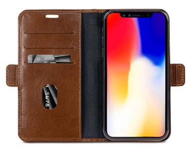 dbramante1928 Ordrup iPhone XR Wallet hoesje Bruin