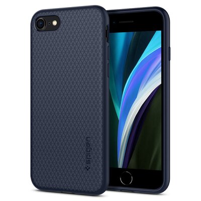 Spigen Liquid Air iPhone SE 2022 / 2020 / 8 hoesje Blauw