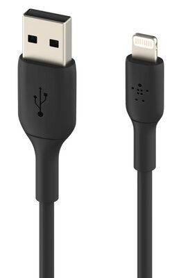 Belkin BoostCharge Lightning naar USB kabel 3 meter Zwart