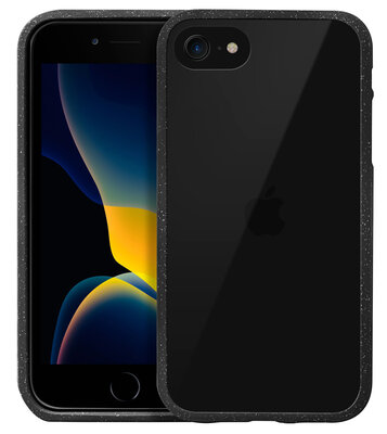 LAUT Crystal Matter iPhone SE 2020 hoesje Zwart