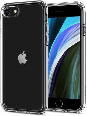 Spigen Crystal Hybrid iPhone SE 2020 hoesje Doorzichtig