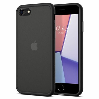 Spigen Ciel Brick iPhone SE 2020 hoesje Zwart