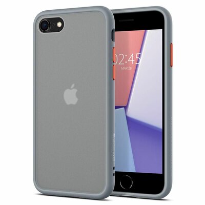 Spigen Ciel Brick iPhone SE 2020 hoesje Grijs