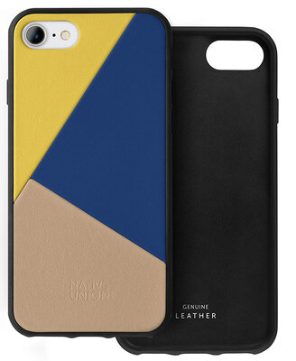 Native Union Clic Marquetry iPhone SE 2020 hoesje Geel