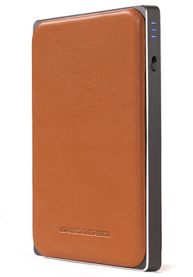 Decoded Leather Powerbank 6000 mAh Brown