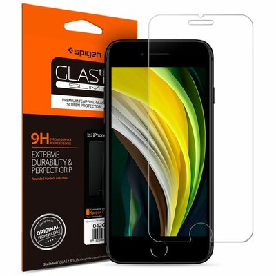 Spigen GlastR HD iPhone SE 2020 glazen screenprotector