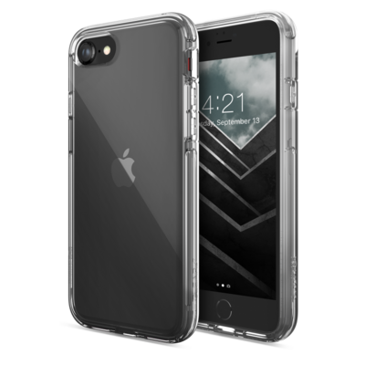 X-Doria Defense Clear iPhone SE 2022 / 2020 hoesje Doorzichtig