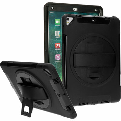 Mobiparts Armor Tablet iPad 2021 / 2020 / 2019 10,2 inch hoesje Zwart