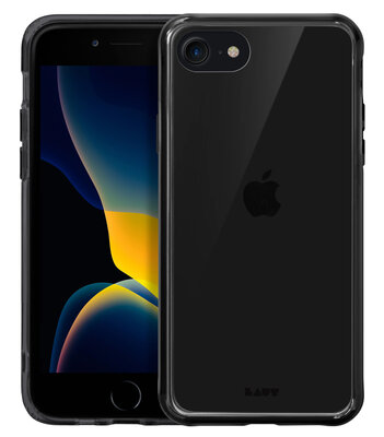 LAUT Crystal X iPhone SE 2020 hoesje Zwart