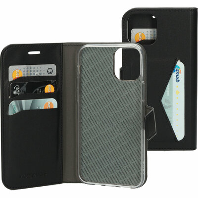 Mobiparts Classic&nbsp;Wallet iPhone 12 Pro Max hoesje Zwart