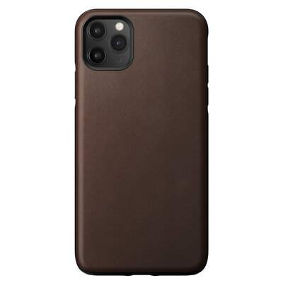 Nomad Leather&nbsp;Rugged iPhone 12 mini&nbsp;hoesje Bruin