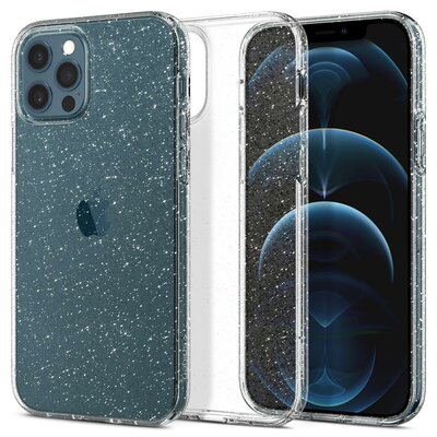 Spigen Liquid Crystal iPhone 12 Pro / iPhone 12 hoesje Glitter