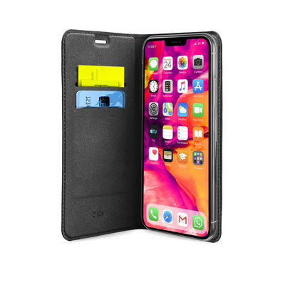 SBS Mobile Book Wallet Lite iPhone 12 Pro / iPhone 12 hoesje Zwart