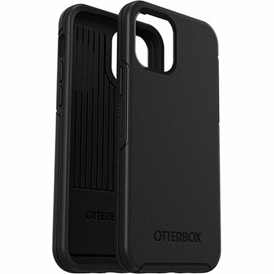 Otterbox Symmetry iPhone 12 Pro / iPhone 12 hoesje Zwart