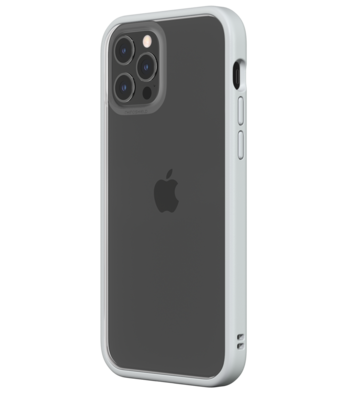 RhinoShield Mod NX iPhone 12 Pro / iPhone 12 hoesje Zilver