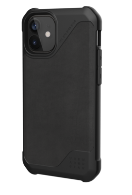 UAG Metropolis Lite iPhone 12 mini hoesje Leather Zwart