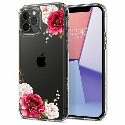 Spigen Ciel iPhone 12 Pro Max hoesje Red Floral