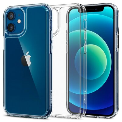 Spigen Quartz Hybrid iPhone 12 mini hoesje Doorzichtig