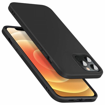 ESR Cloud Silicone iPhone 12 Pro Max hoesje Zwart