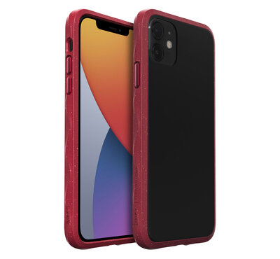 LAUT Crystal Matter iPhone 12 mini hoesje Rood